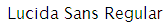Lucida Sans