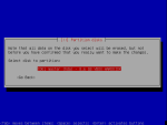 Confirm partitioning