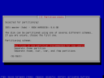 Partitioning scheme