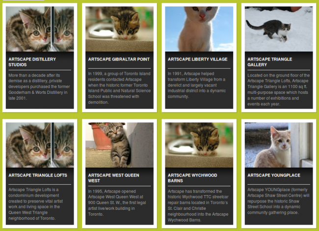 Dummy images replace missing on a site in development